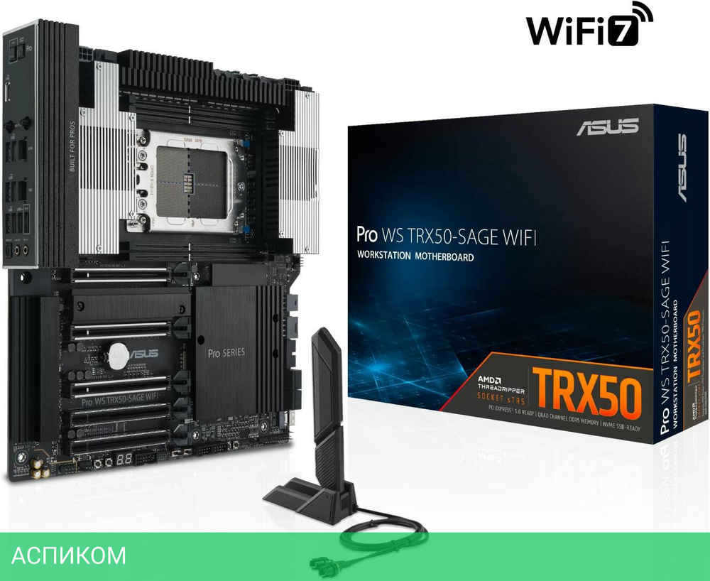 Материнская плата ASUS Pro WS TRX50-Sage WIFI (90MB1FZ0-M0EAY0)