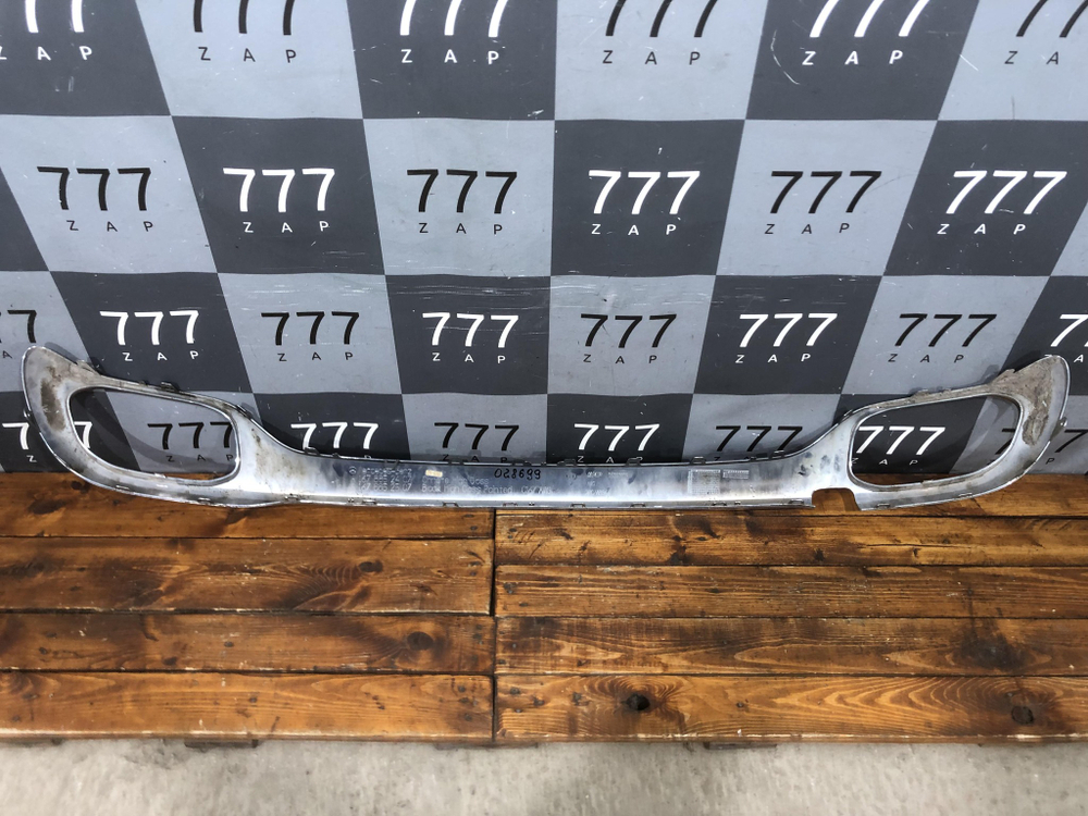 Накладка заднего бампера Mercedes GLE V167 18-нв Б/У Оригинал A1678852407