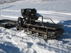 Мотобуксировщик FUNTEK 21