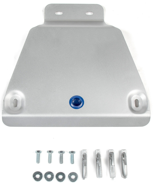 Защита редуктора Rival для Ford Kuga II (V - 1.5T; 1.6T; 2.0D) 4WD 2013-2017/Ford Kuga II рестайлинг (V - 1.5T; 2.0D) 4WD 2016-2019, алюминий 3 мм, с крепежом, 333.1869.1