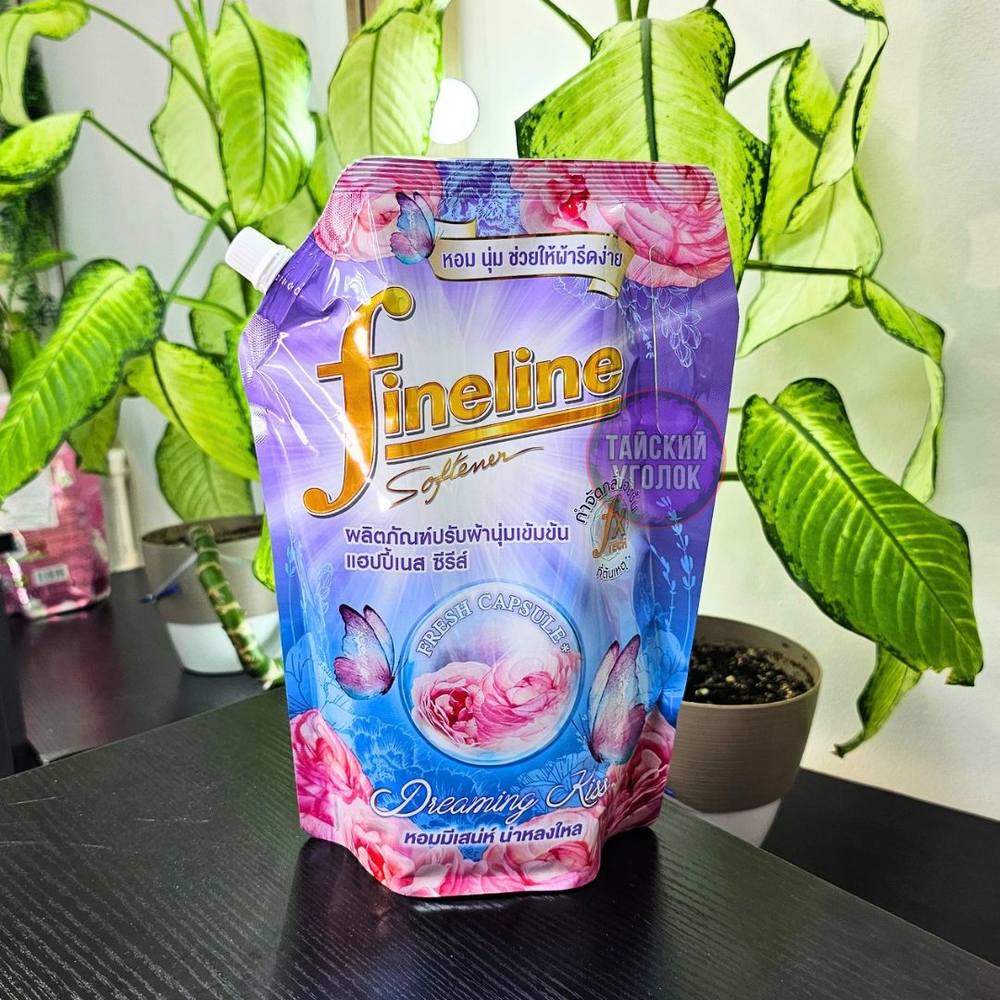 Fineline концентрированный кондиционер для белья Happiness Dreaming Kiss 1150 мл.
