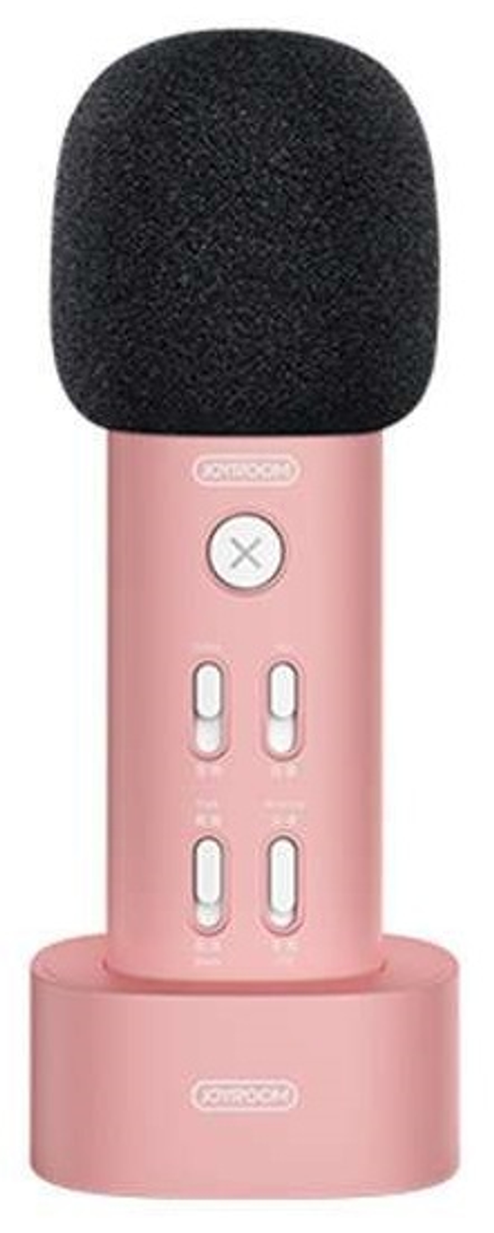 Беспроводной Bluetooth микрофон караоке Joyroom JR-K2 pink
