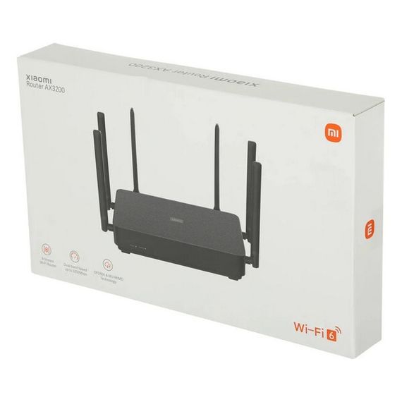 Wi-Fi роутер Xiaomi Mi Router AX3200 (DVB4314GL) 802.11ax 2.4/5ГГц