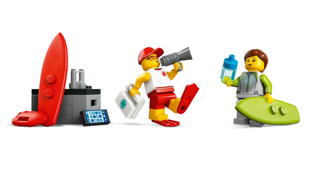 Конструктор LEGO City 60453 Пляжный спасательный грузовик для спасателей