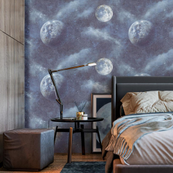 Обои виниловые HC72367-64 PALITRA HOME Universe 1,06 х 10,05 м, светятся в темноте, 1,06х10,05 м