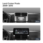 Переходная рамка магнитолы TOYOTA LAND CRUISER PRADO 150 2013-2017 12,3 дюймов