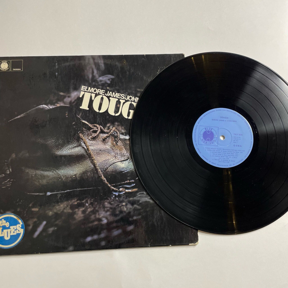 Винтажная виниловая пластинка LP Elmore James, John Brim Tough (Germany 1968)