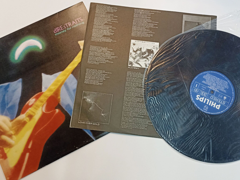 Винтажная виниловая пластинка LP Dire Straits Money For Nothing (Югославия 1989)