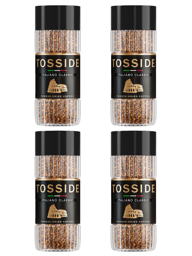 Кофе растворимый Tosside Italiano Classic 95 г x 4 шт