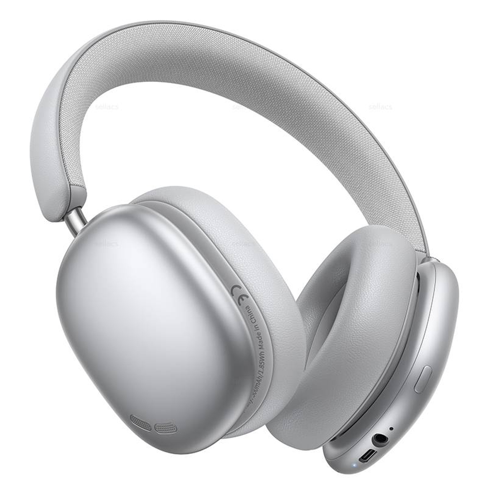 Hoco W63 Triunfo ANC BT наушники (silver)