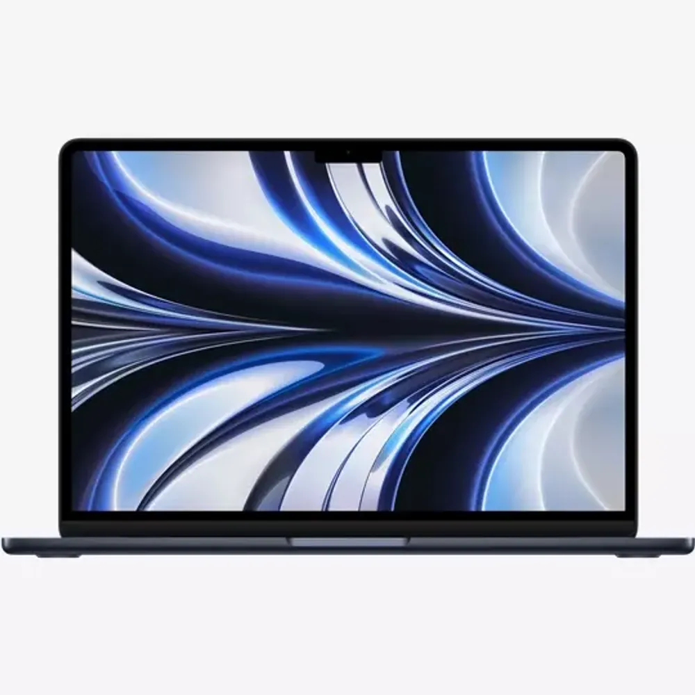 MacBook Air 13.6&quot; Apple M2 (8C CPU/8C GPU), 8 ГБ, 256 ГБ, Тёмная ночь, 2022 (MLY33)