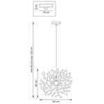 Подвесная люстра Lightstar Extra L1P721132