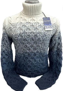 Pulltonic из шерсти и кашемира "ТРИКОЛОР". Размер 50-54