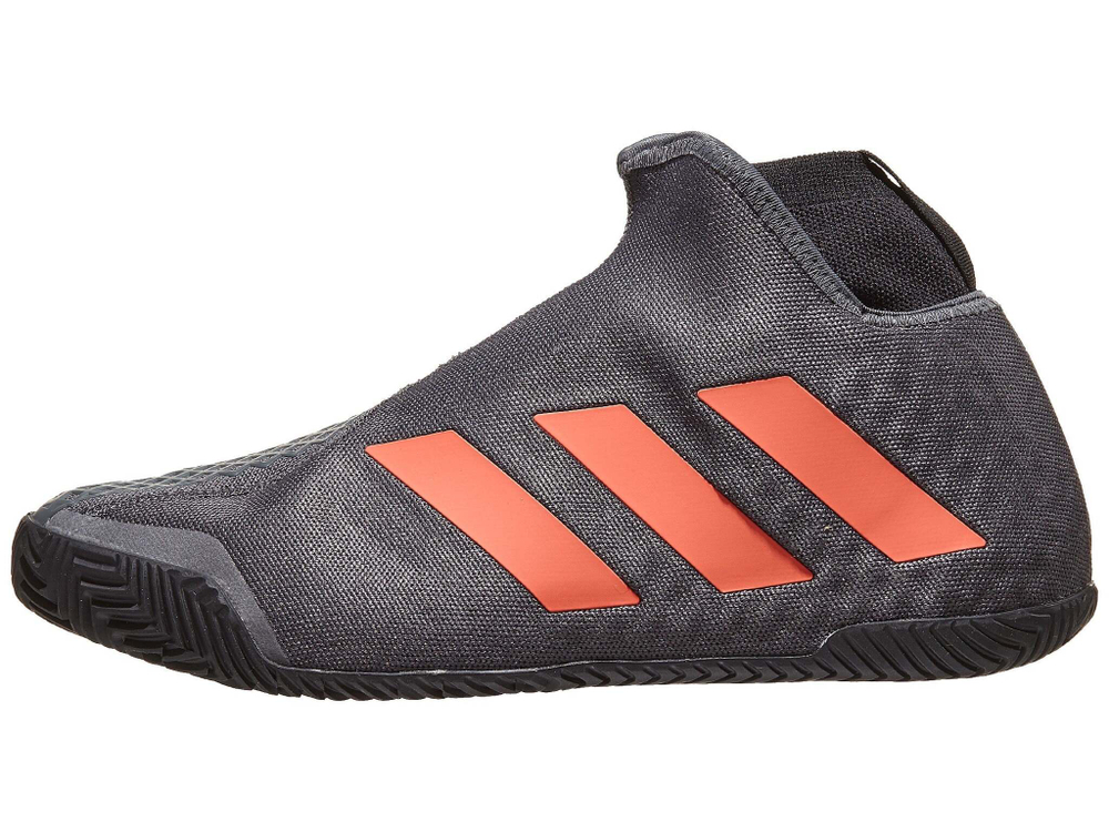 Мужские кроссовки теннисные Adidas Stycon M - grey six/true orange/core black