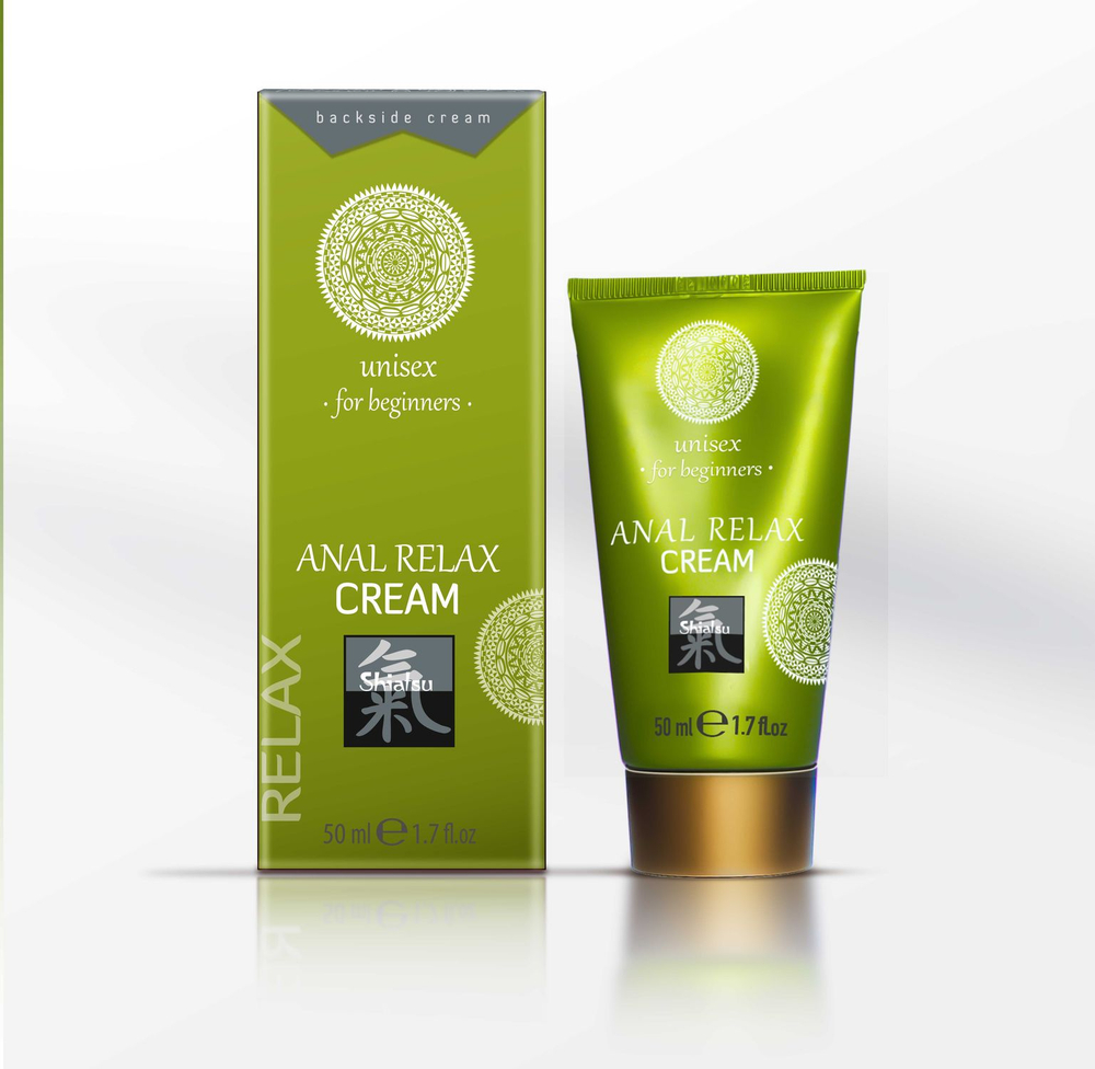 Shiatsu ANAL RELAX CREAM unisex for beginners - Интимный крем, 50 мл.