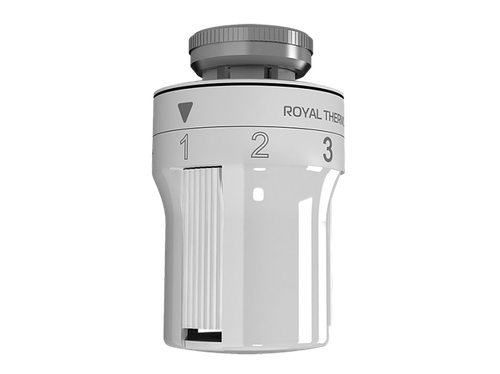 Термоголовка жидкостная ROYAL THERMO М30х1,5 белая