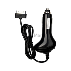 Автомобильное зарядное устройство Activ, 5W, 1A, встроенный кабель 30-pin, 1 м, черный