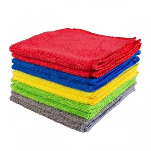 Салфетка из микрофибры набор из 10 шт 30*30 см (SKYWAY)