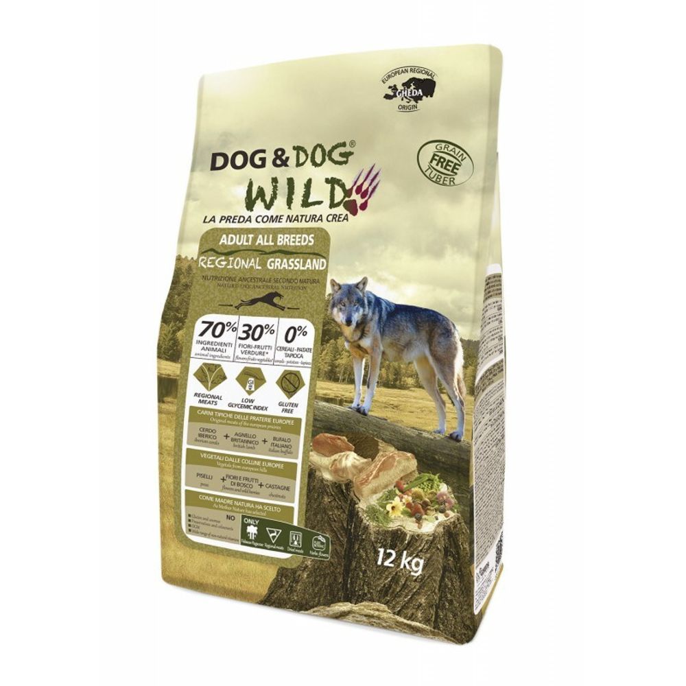 Dog&amp;Dog Wild Regional Grassland (свинина, ягнёнок, буйвол)