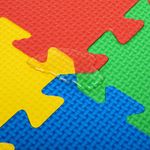 Коврик-пазл напольный 1,2х0,6 м, мягкий, "Алфавит", 32 элемента 15х15 см, толщина 1 см, ЮНЛАНДИЯ, 664656