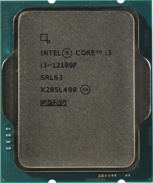 Процессор CPU Intel Core i3-12100F LGA1700