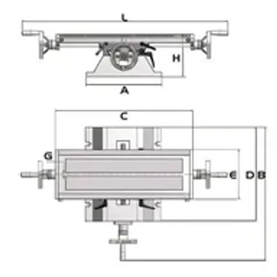 Координатный стол Optimum KT 210