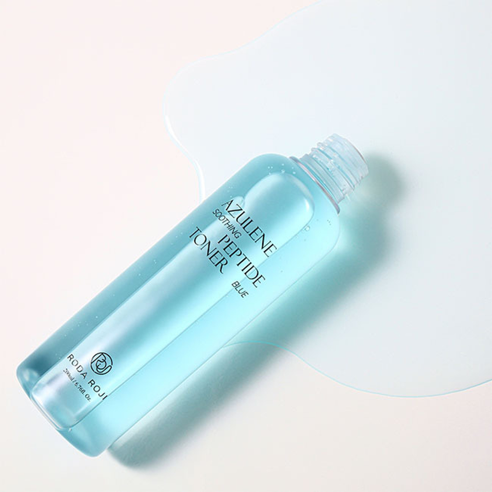 Roda Roji Azulene Soothing Peptide Toner тонер успокаивающий с азуленом и пептидами