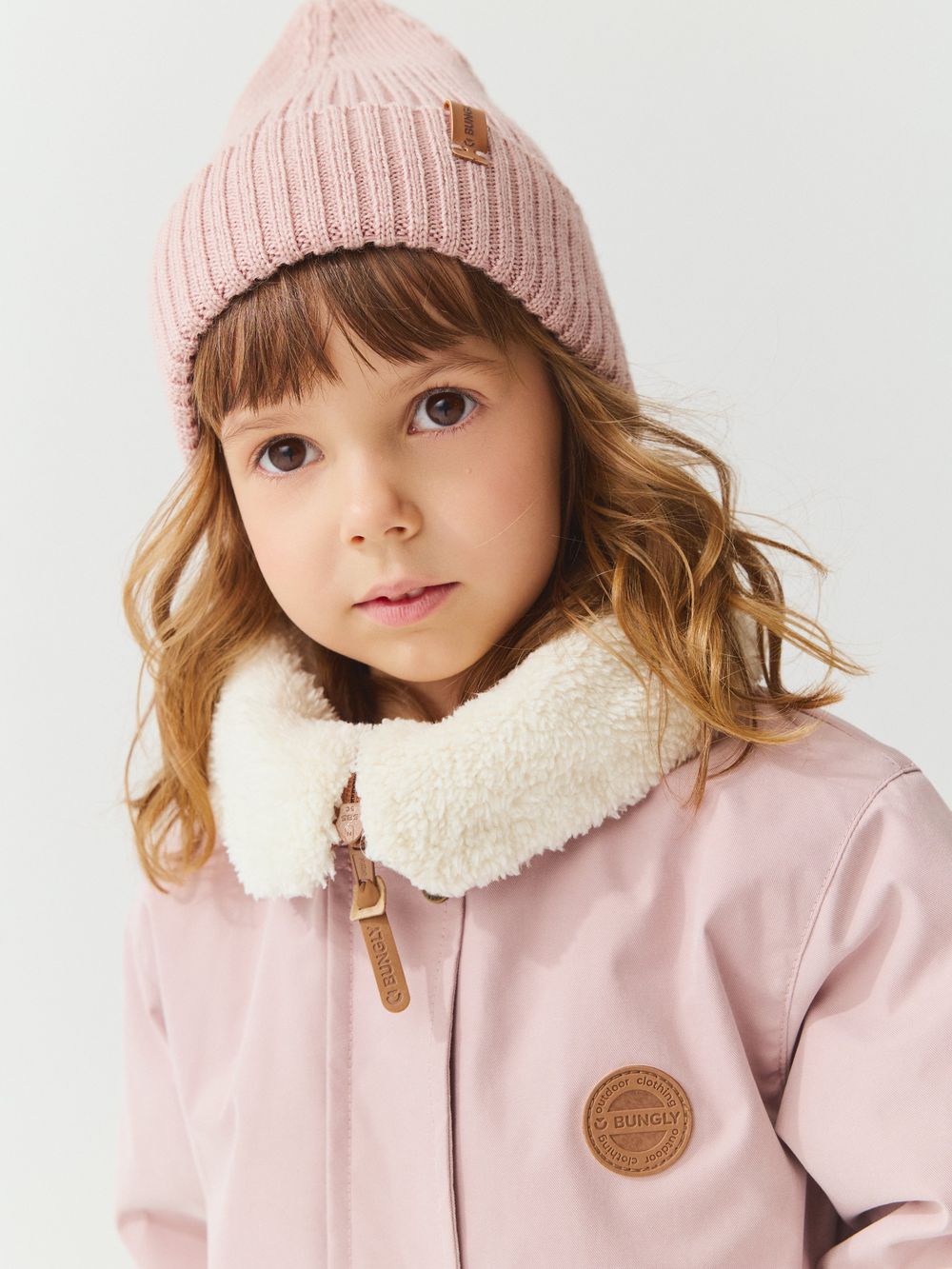 Парка демисезонная с меховым воротником "Зефир"