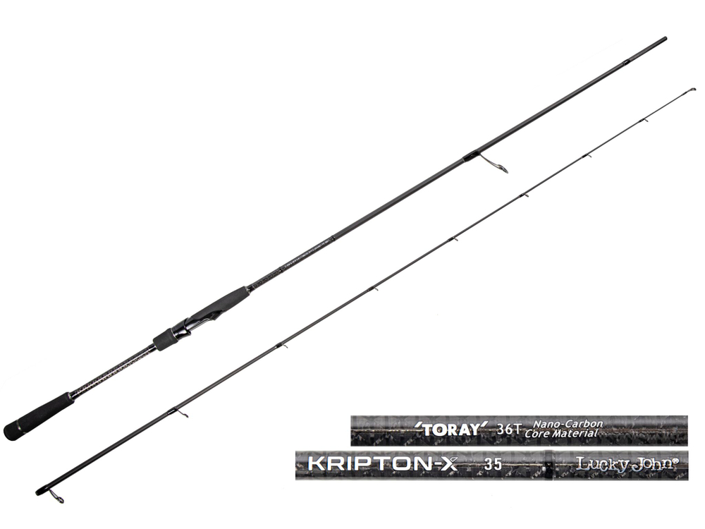 Спиннинг Lucky John Kripton-X 35 8`0" / 244 см, 8-35 г