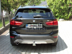 Фаркоп оцинкованный Galia B023C для BMW X1 F48 07/2015-, BMW 2-Series Active Tourer F45 09/2014-, BMW 2-Series Gran Tourer F46 05/2015-(паспорт и сертификат в комплекте)(без электрики)