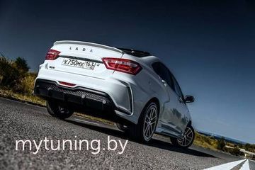 Бампер задний XMUG Lada Vesta \ Vesta SW