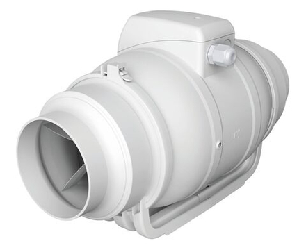 Вентилятор 100 ERA TYPHOON 100 2SP канальный осевой TYPHOON, две скорости, D100 title=