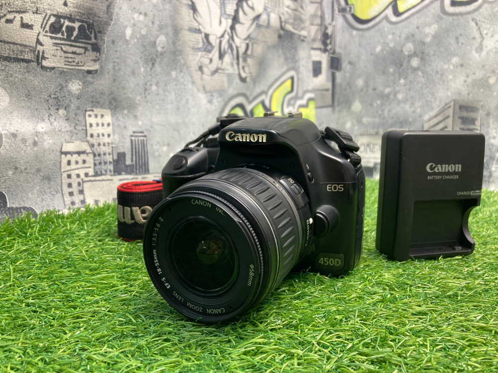 Canon 450D Kit 18-55mm 3.5-5.6 II Не рабочий