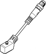 NEBV-Z4WA2L-P-E-2.5-N-M8G3-S1 Соединительный кабель