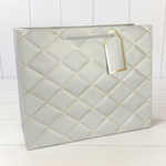 Пакет подарочный 32х26х13см "Ромбы" с тиснением (Микс)