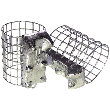 Кормушка Фидерная с зацепом 120г 1шт Сетка круглая металл