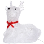 Фигура светодиодная «Счастливый Оленёнок» 23х15х21 см, 20 ламп LED