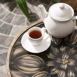 Столик декоративный Зарнички Санфлауэр Каштан