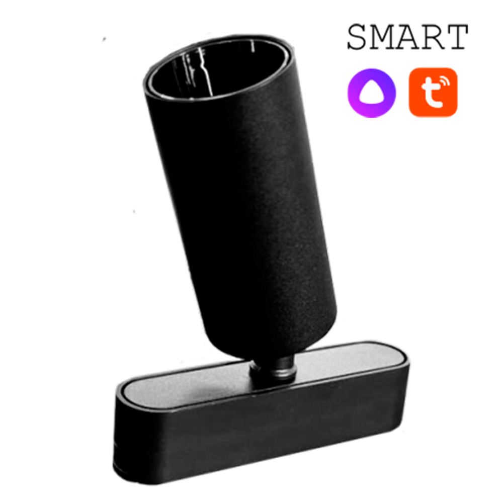 CLARUS SMART Магнитный ультратонкий трековый светильник SPOT черный, 12W, 2700~6000K, 40 шт