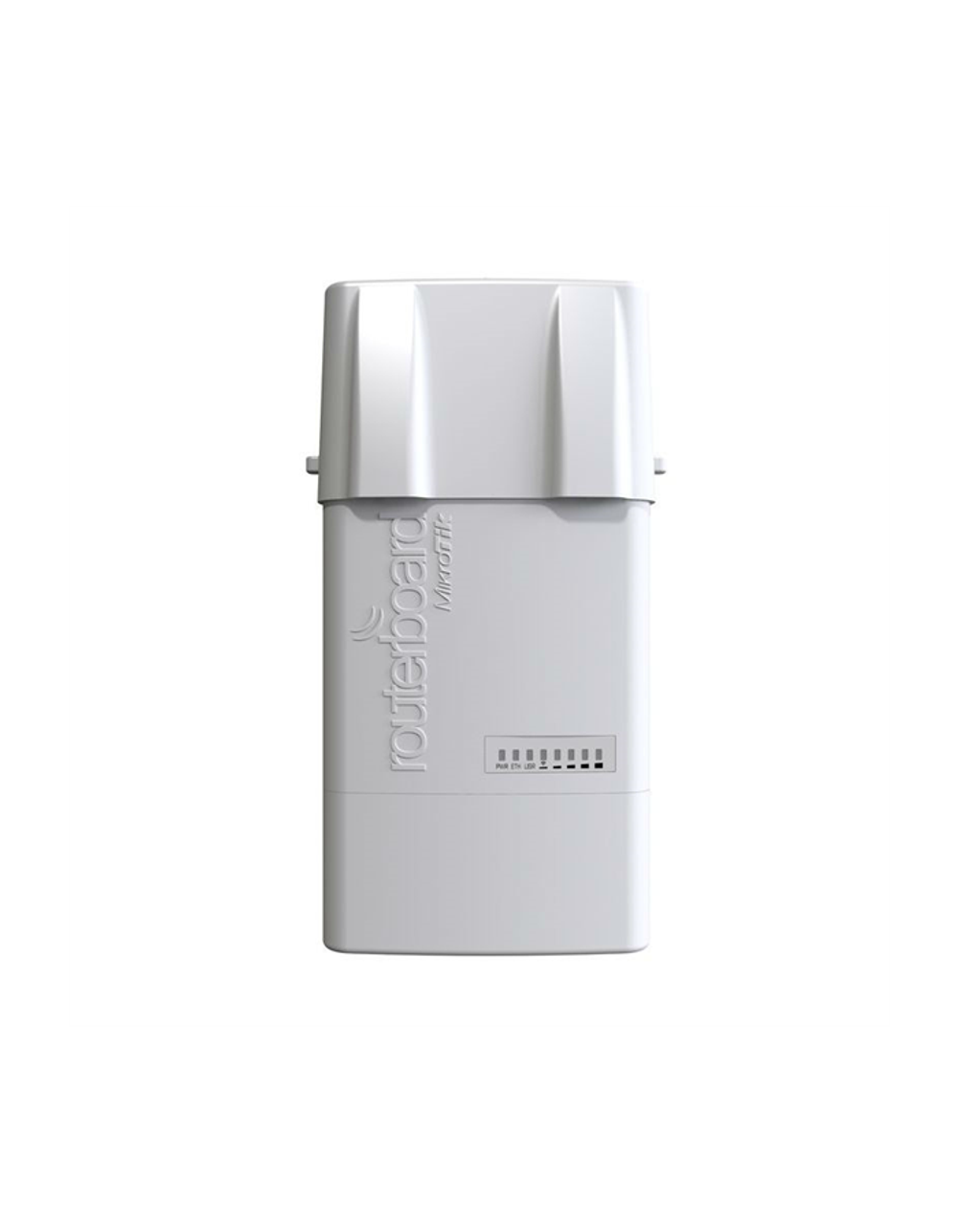 Точка доступа MikroTik BaseBox 5 with 600Mhz Atheros CPU, 64MB RAM, 1xGigabit LAN, USB, miniPCIe, built-in 5Ghz 802.11a/n 2x2 two chain wireless with two RP-SMA connectors, RouterOS L4, outdoor enclosure, POE, PSU,