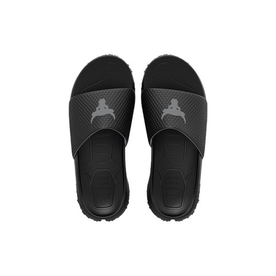 Under Armour Project Rock Slides 'Black Pitch Grey'