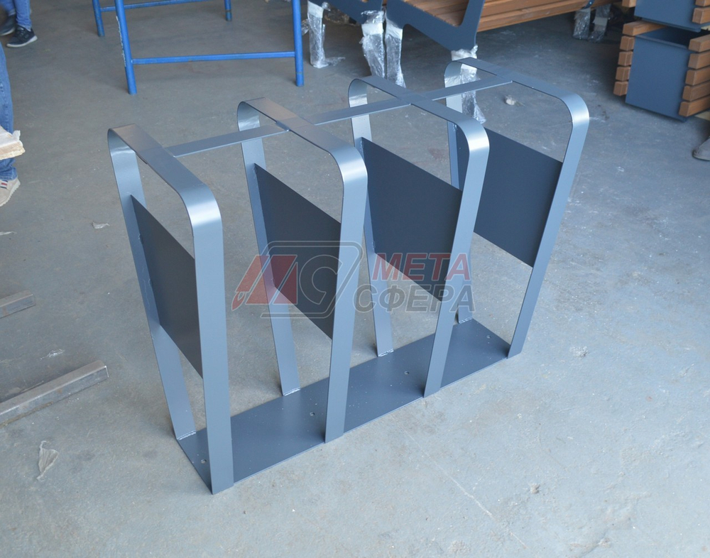 Велопарковка Московская классика на 4 места