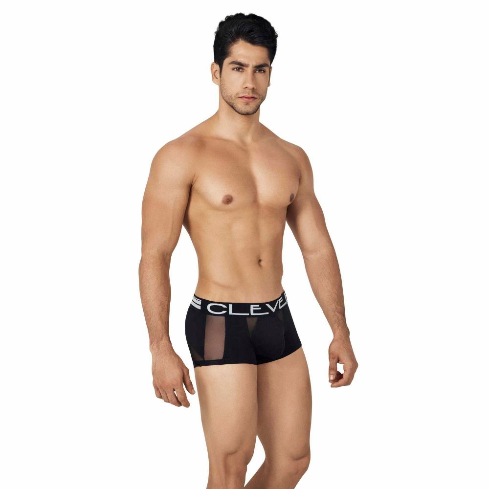 Мужские боксеры черные Clever PRIVATE LATIN BOXER 026511
