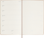 Еженедельник Moleskine Classic WKNT Large 130х210мм 144стр песочный (DHP2612WN3Y24)