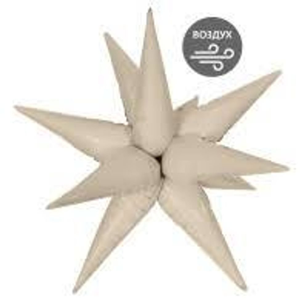 AGURA 26&quot; ФИГУРА 3D ЗВЕЗДА СОСТАВНАЯ ЧЕРНЫЙ/222728