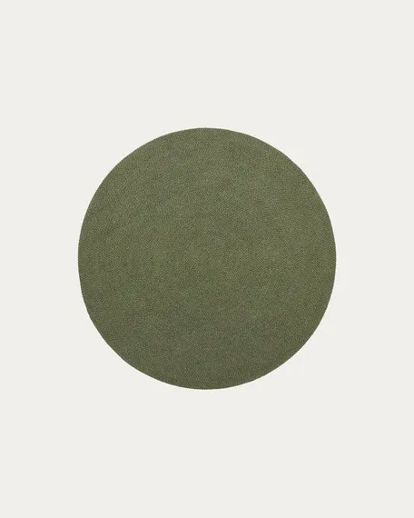 Ковер уличный Despas из синтетических волокон зеленый Ø150 см