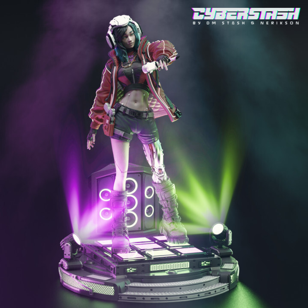 Миниатюры Киберпанк Cyberpunk 32мм 75мм