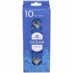 Свечи чайные в наборе 10шт «Тихий океан»