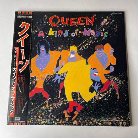 Винтажная виниловая пластинка LP Queen A Kind Of Magic (Япония 1986) (Оби)