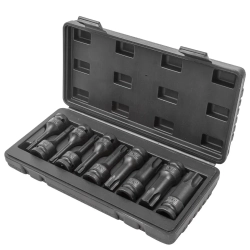 Набор головок-бит TORX ударных 10пр.,1/2''(T30, T40, T45, T50, T55, T60, T70, T80, T90, T100), в кейсе RockForce##Rock FORCE RF-41013MPB